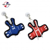 미니 태권도 몸통 보호대 열쇠고리 (양면)